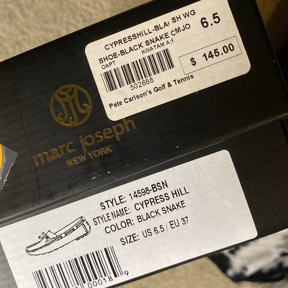 Marc Joseph NY Snakeskin Loafers - Picture 6 of 10